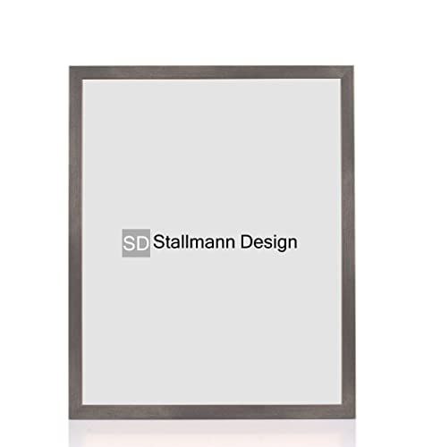 Stallmann Design Bilderrahmen 50x70 cm (PUZZLEFORMAT) stahl Holz mit Acrylglas Rahmen-Breite 20mm Posterrahmen Wechselrahmen von Stallmann Design