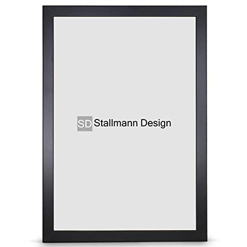 Stallmann Design Bilderrahmen New Modern | Farbe: Schwarz | Größe: 20x20cm | eleganter Frame für Ihre Fotos und Motive von Stallmann Design