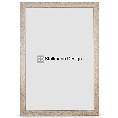 Stallmann Design Bilderrahmen New Modern | Farbe: Sonoma Eiche | Größe: 24x30cm | eleganter Frame für Ihre Fotos und Motive von Stallmann Design