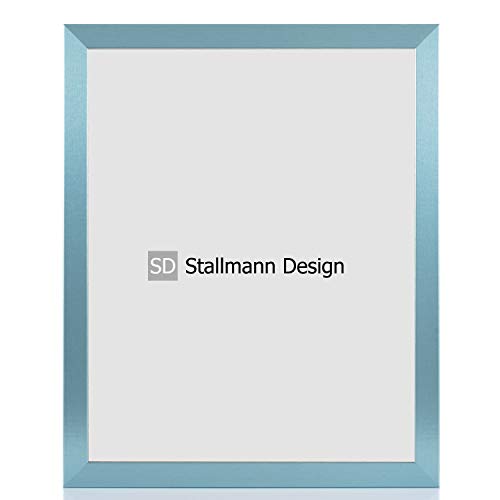 Stallmann Design Bilderrahmen New Modern | Farbe: Grün Pastell | Größe: 30x40cm | eleganter Frame für Ihre Fotos und Motive von Stallmann Design