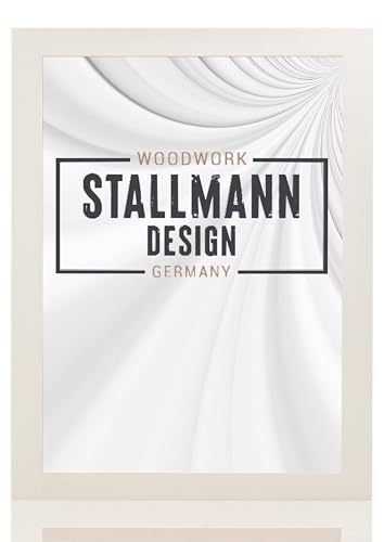 Stallmann Design Bilderrahmen New Modern | Farbe: Weiß | Größe: 35x100cm | eleganter Frame für Ihre Fotos und Motive von Stallmann Design