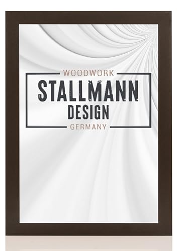 Stallmann Design Bilderrahmen New Modern | Farbe: Schwarz | Größe: 40x100cm | eleganter Frame für Ihre Fotos und Motive von Stallmann Design