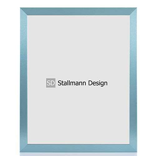 Stallmann Design Bilderrahmen New Modern | Farbe: Grün Pastell | Größe: 40x40cm | eleganter Frame für Ihre Fotos und Motive von Stallmann Design