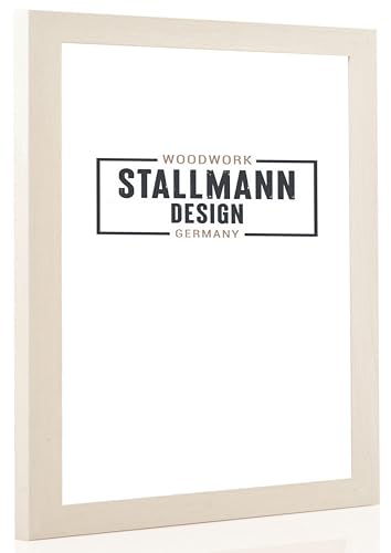 Stallmann Design Bilderrahmen New Modern | Farbe: Birke | Größe: 60x84cm | eleganter Frame für Ihre Fotos und Motive von Stallmann Design