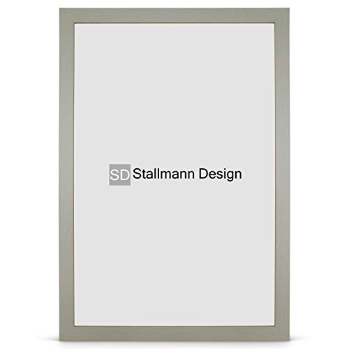 Stallmann Design Bilderrahmen New Modern | Farbe: Grau | Größe: 60x90cm | eleganter Frame für Ihre Fotos und Motive von Stallmann Design