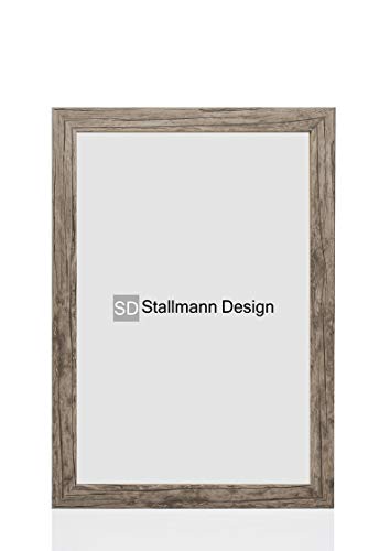 Stallmann Design Bilderrahmen New Modern | Farbe: Wildeiche | Größe: 50x70cm (PUZZLEFORMAT) | eleganter Frame für Ihre Fotos und Motive von Stallmann Design