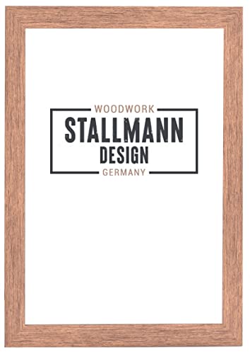 Stallmann Design SD Bilderrahmen mit Acrylglas-Antireflex, Rahmen new modern in 20x40 cm Apfel, zum vertikalen oder horizontalen Aufhängen von Stallmann Design