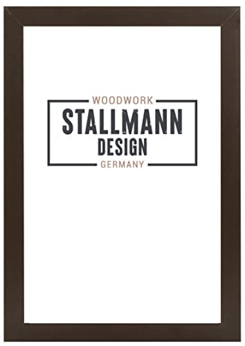 Stallmann Design SD Bilderrahmen mit Acrylglas-Antireflex, Rahmen new modern in 20x40 cm schwarz, zum vertikalen oder horizontalen Aufhängen von Stallmann Design