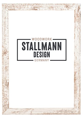 Stallmann Design SD Bilderrahmen mit Acrylglas-Antireflex, Rahmen new modern in 30x30 cm Vintage Optik, zum vertikalen oder horizontalen Aufhängen von Stallmann Design