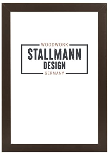 Stallmann Design SD Bilderrahmen mit Acrylglas-Antireflex, Rahmen new modern in 33x95 cm schwarz, zum vertikalen oder horizontalen Aufhängen von Stallmann Design