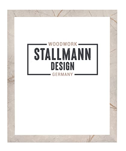 Stallmann Design SD Bilderrahmen mit Acrylglas-Antireflex, Rahmen new modern in 60x90 cm Calisto, zum vertikalen oder horizontalen Aufhängen von Stallmann Design