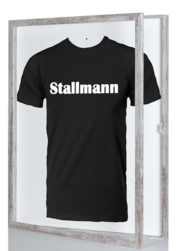 Stallmann Design Trikotrahmen 'Easy Click & Fill' mit Tür | Rahmen-Farbe: Vintage | Hintergrund: Weiß | Größe: 70 x 90 cm | hochwertige und leicht zu befüllende Vitrine für Trikots Stallmann Design Trikotrahmen 'Easy Click & Fill' mit Tür | Rahmen-Farbe: Vintage | Hintergrund: Weiß | Größe: 70 x 90 cm | hochwertige und leicht zu befüllende Vitrine für Trikots von Stallmann Design