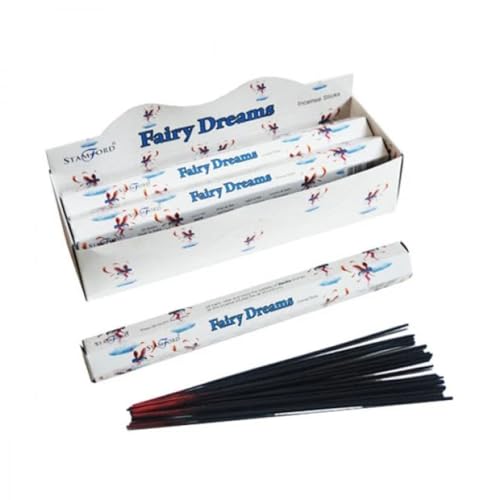 Stamford Fairy Dreams Räucherstäbchen, Schwarz, 20er-Packung von Grindstore