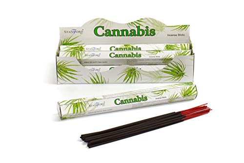 Stamford Räucherstäbchen Cannabis (20 Sticks x 6 Packungen) von Stamford