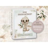 Kindergarten Ordner Personalisiert Mit Namen Safaro Erdmännchen - Meine Kindergartenzeit Kindergartenordner Sammelordner Junge Mädchen von Stammbuchshop