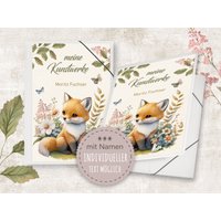 Zeichenmappe A4 O. A3 Kindergarten Mappe Personalisiert Namen Sweet Babies Fuchs Meine Kunstwerke Erinnerungsmappe Sammelmappe Junge Mädchen Zeichenmappe A4 O. A3 Kindergarten Mappe Personalisiert Namen Sweet Babies Fuchs Meine Kunstwerke Erinnerungsmappe Sammelmappe Junge Mädchen von Stammbuchshop
