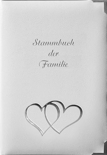 Stammbuchverlag Zypre – Weiße Lederdekoration – Muster: Zypern – Silbermünzenform Stammbuchverlag Zypre – Weiße Lederdekoration – Muster: Zypern – Silbermünzenform von Stammbuchverlag