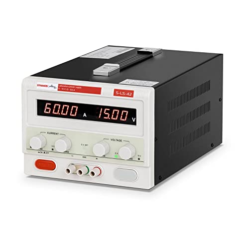 Stamos Soldering S-LS-42 Labornetzgerät Labornetzteil regelbar Netgerät Netzteil Labor 0-15 V, 0-60 A DC, 900 W, 100 mV / 10 mA Stamos Soldering S-LS-42 Labornetzgerät Labornetzteil regelbar Netgerät Netzteil Labor 0-15 V, 0-60 A DC, 900 W, 100 mV / 10 mA von Stamos Welding Group
