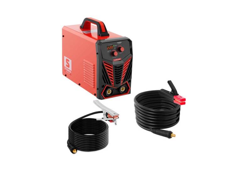 Stamos Welding Group Elektroschweißgerät Elektroden Schweißgerät E-Hand-Schweißgerät 220 A Duty Cycle 60 % Hot von Stamos Welding Group