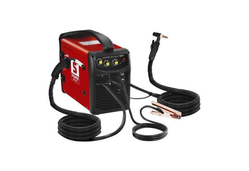 Stamos Welding Group Elektroschweißgerät Schweißgerät Kombi 4In1 250A MIG MAG mmA WIG FCAW E Hand IGBT Inverter von Stamos Welding Group