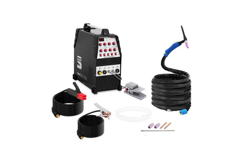 Stamos Welding Group Elektroschweißgerät WIG Schweißgerät Aluminium AC/DC Puls MMA 220 A Kabel 8 m 2T/4T Puls Stamos Welding Group Elektroschweißgerät WIG Schweißgerät Aluminium AC/DC Puls MMA 220 A Kabel 8 m 2T/4T Puls von Stamos Welding Group