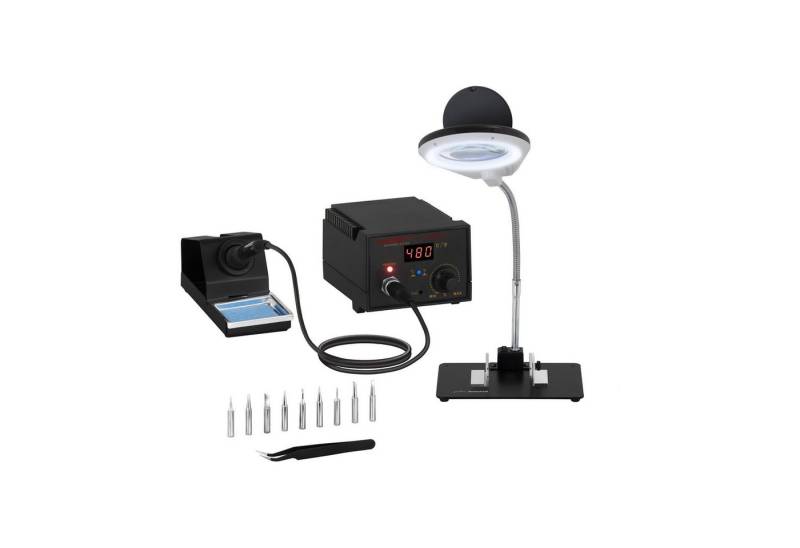 Stamos Welding Group Lötkolben Lötstation Lötkolben 60 Watt LED 200 480 °C Esd Safe Inklusive Zubehör, max. 65 W von Stamos Welding Group
