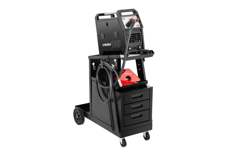 Stamos Welding Group Werkzeugtrolley Schweißwagen 75kg Werkstattwagen Schweißmobil Schubladen Schweißgeräte von Stamos Welding Group