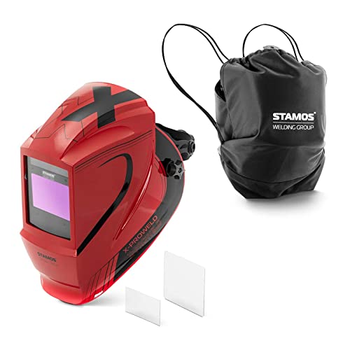 Stamos Welding Group X-PROWELD Schweißhelm X-PROWELD Automatik Schweißhelm Schweißerhelm Schweißmaske von Stamos Welding Group