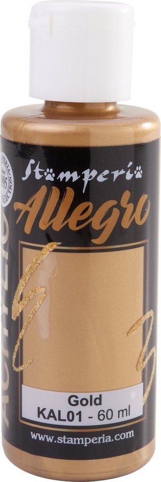 Stamperia Acrylfarbe Allegro Acrylic, 60ml Stamperia Acrylfarbe Allegro Acrylic, 60ml von Stamperia