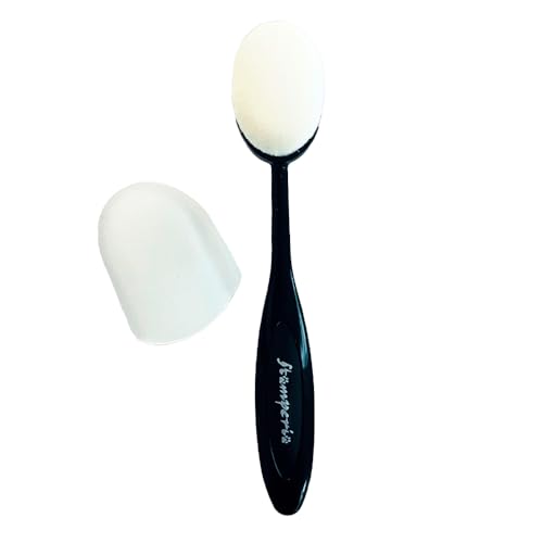Stamperia - Blending Brush for Scrapbooks, Albums, Card Making, Bullet Journals and More, Ergonomic Handle, Soft Bristles for Smooth Application, Includes Protective Cap, Perfect for Crafts von Stamperia