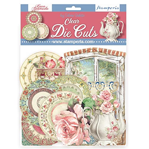 Clear Die cuts - Casa Granada von Stamperia