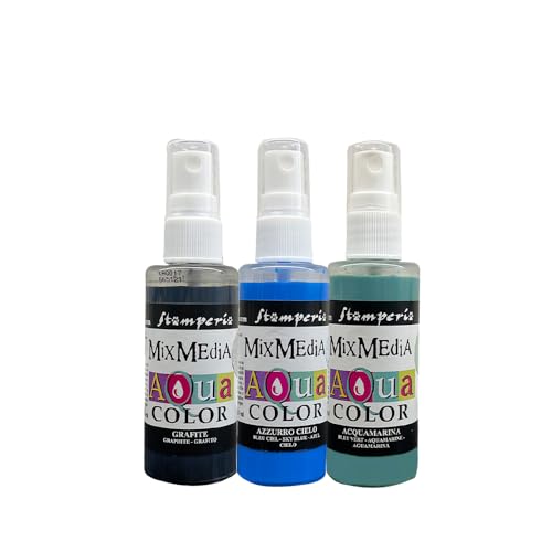 Stamperia KAQXTV Aquacolour, Multicolor, 10,5 x 9,8 x 5 cm Stamperia KAQXTV Aquacolour, Multicolor, 10,5 x 9,8 x 5 cm von Stamperia