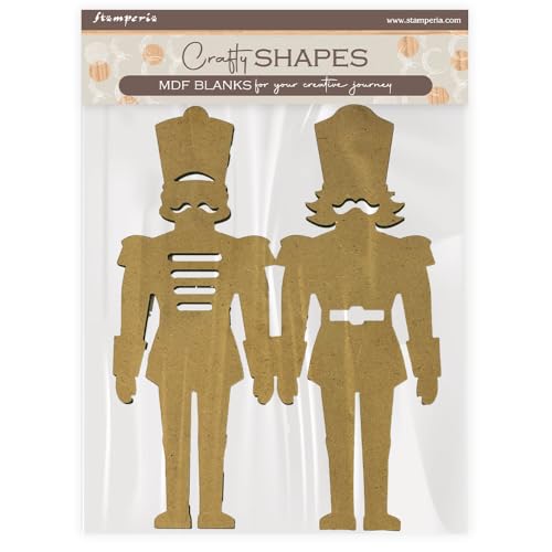 Stamperia KLSM64 for Scrapbooks, Crafty Shapes (Soldiers), 16cmX24cm von Stamperia