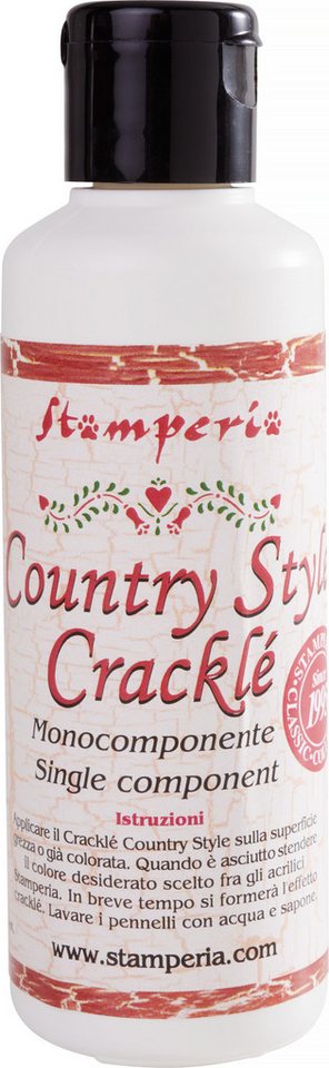 Stamperia Lack Crackle Country, 80 ml von Stamperia