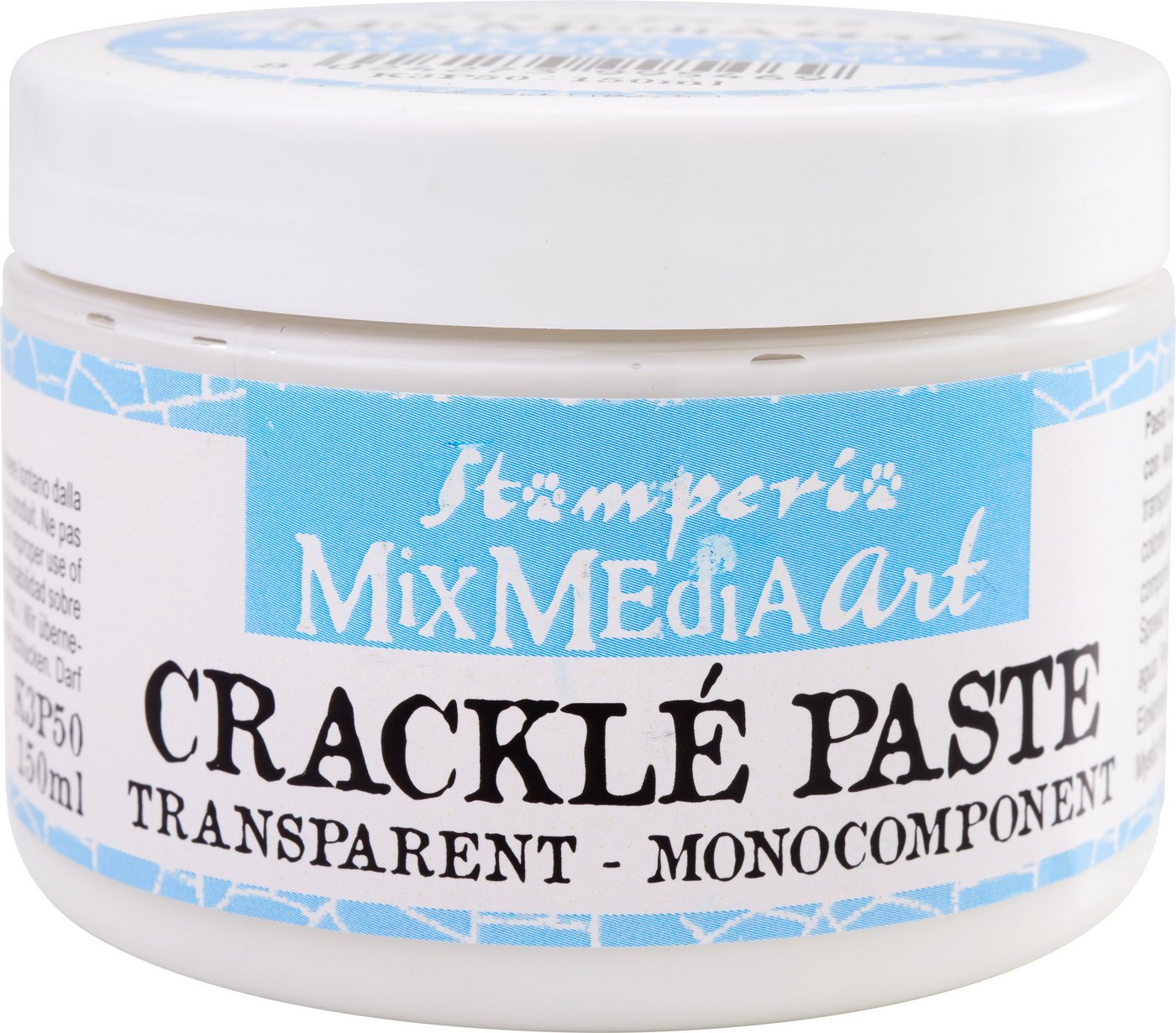 Stamperia Malpaste Cracklé Paste, 150 ml von Stamperia