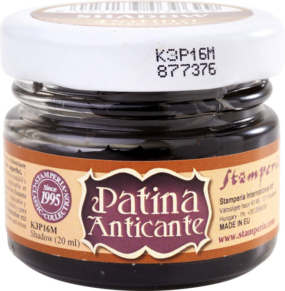 Stamperia Malpaste Patina Anticante, 20 ml von Stamperia