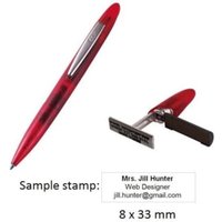 Pen-Stempel - Colop Stamp Writer Individueller Selbstfärbender Stempel 8 X 33 Mm von StampsForU