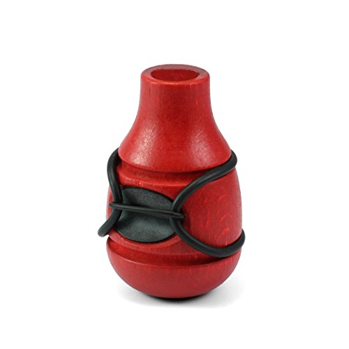 Fahrradvase Frieda rot Vase für Fahrradlenker aus Holz Fahrradvase Frieda rot Vase für Fahrradlenker aus Holz von Stand der Dinge