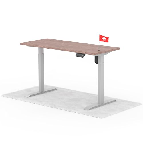 Standable ECO Höhenverstellbarer Schreibtisch 140 x 60 cm I elektrischer Office Table mit 3 Speicherstufen I Schreibtisch höheneinstellbar 70-115 cm I Büro-Tisch mit 1,8 cm Dicke Standable ECO Höhenverstellbarer Schreibtisch 140 x 60 cm I elektrischer Office Table mit 3 Speicherstufen I Schreibtisch höheneinstellbar 70-115 cm I Büro-Tisch mit 1,8 cm Dicke von Standable