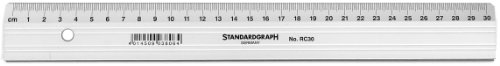 Standardgraph Schneidelineal 70 cm aus Aluminium von Standardgraph