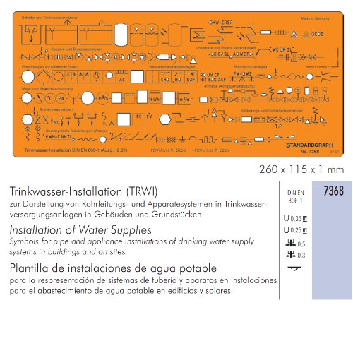 Trinkwasser-Installation DIN EN806-1 von Standardgraph