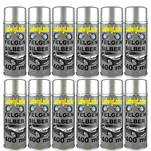 Standardspray 12 Felgensilber Spray a 400 ml Standardspray 12 Felgensilber Spray a 400 ml von LudwigLacke