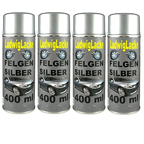 Standardspray 4 Felgensilber Spray a 400 ml von Standardspray