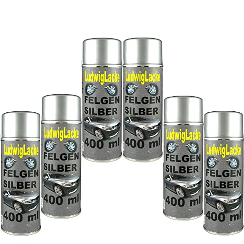 Standardspray 6 Felgensilber Spray a 400 ml Standardspray 6 Felgensilber Spray a 400 ml von LudwigLacke