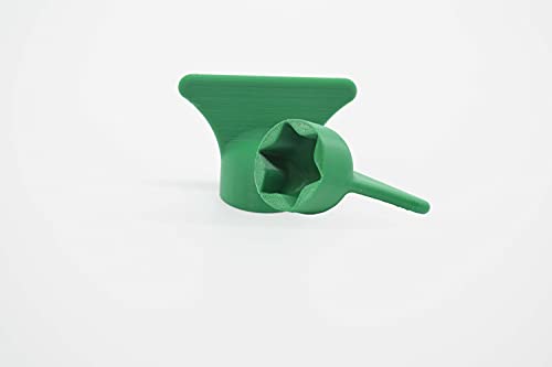 Teigblume passend für Thermomix, Teiglöser Zubehör für Vorwerk Küchenmaschine TM5 + TM6 (Grün) von Standart