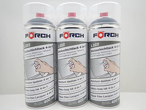 4 in 1 RAL 9011 GRAPHITSCHWARZ DICKSCHICHTLACK LACK SPRAY SPRAYDOSE 400ML (3) von STANDOX