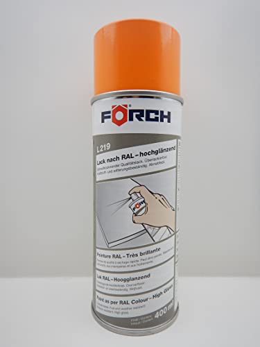 Förch PASTELLORANGE ORANGE RAL 2003 LACK LACKSPRAY SPRAY SPRAYDOSE 400ML (1) von Standox