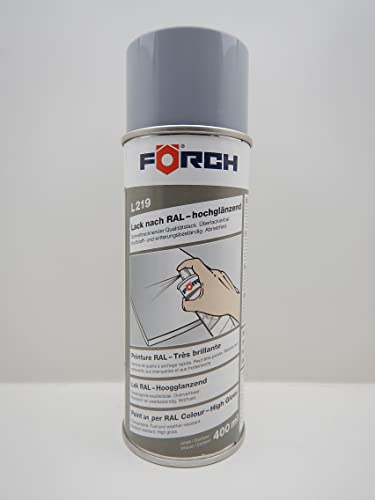 SILBERGRAU GRAU SILBER Förch RAL 7001 LACK LACKSPRAY SPRAY SPRAYDOSE 400ML (1) von Standox