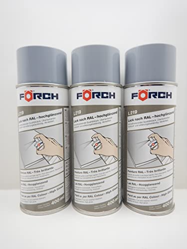 SILBERGRAU GRAU SILBER Förch RAL 7001 LACK LACKSPRAY SPRAY SPRAYDOSE 400ML (3) von Standox