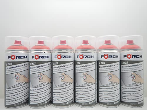 Standox 4 in 1 RAL 2002 BLUTORANGE ORANGE DICKSCHICHTLACK LACK SPRAY SPRAYDOSE 400ML (6) von STANDOX